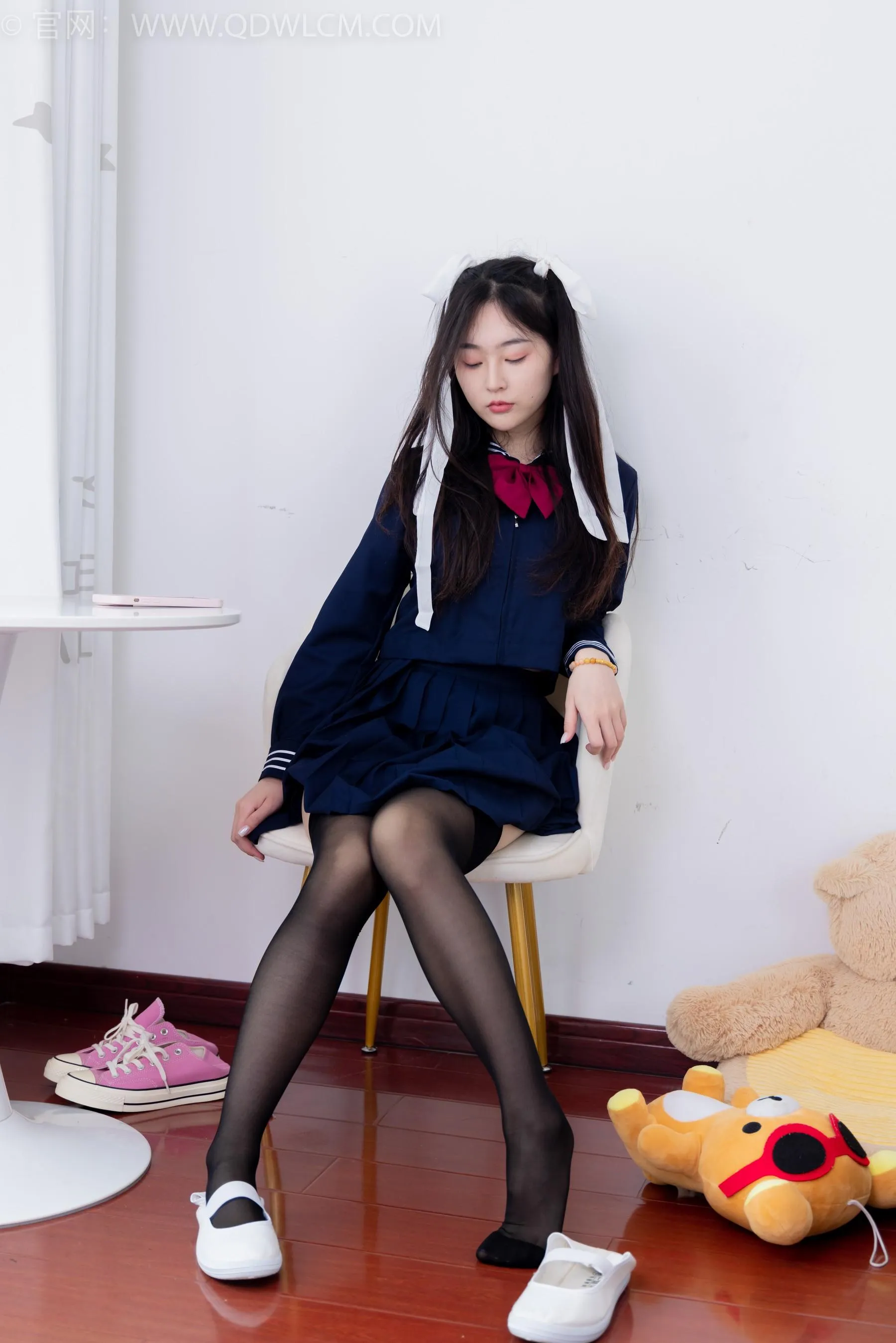 物恋传媒 NO.1544 美兔-学院少女 [151P]插图5